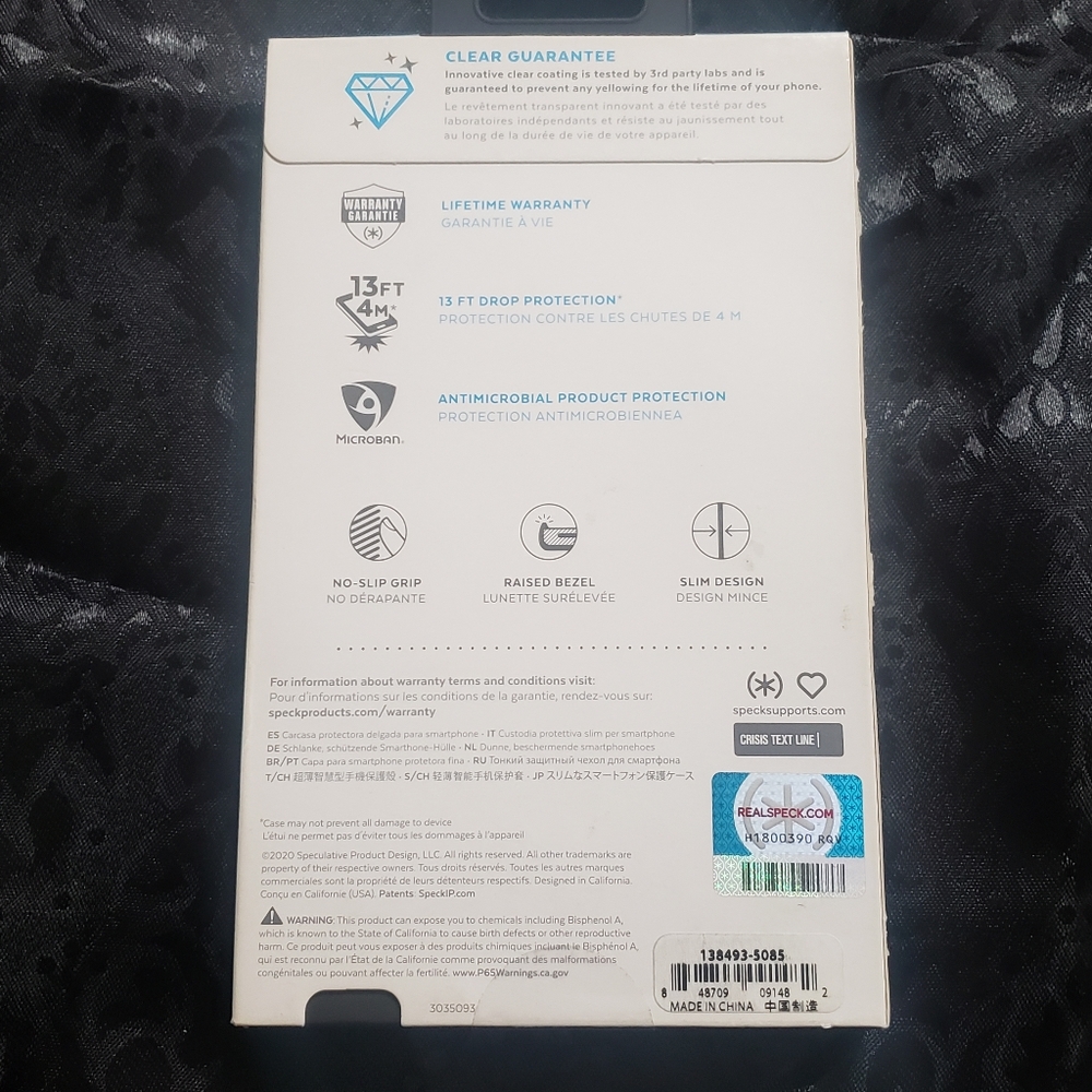 Speck Presidio Perfect-Clear w/Grips iPhone 6.1" (2020) NIB - Picture 6 of 7